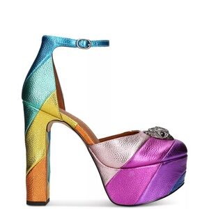 Kurt Geiger Kensington Embellished High Heel Platform Pumps